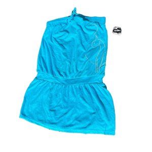 Baby Phat | Dresses | Vintage Baby Phat Blue Terrycloth Tube Top Mini ...